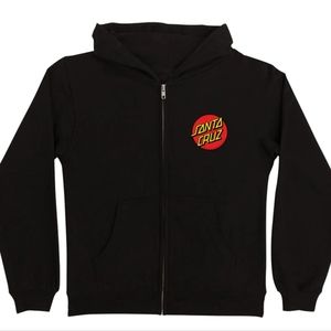 Santa cruz zip hoidie